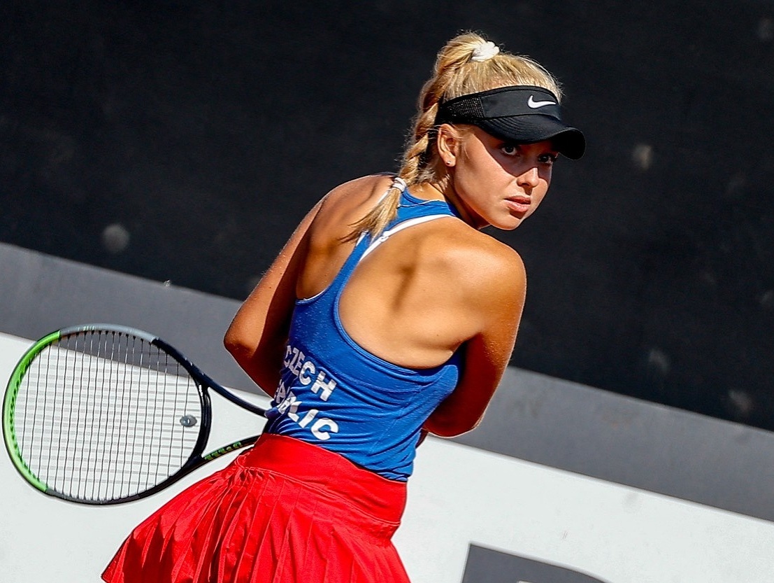Česká tenistka Brenda Fruhvirtová 