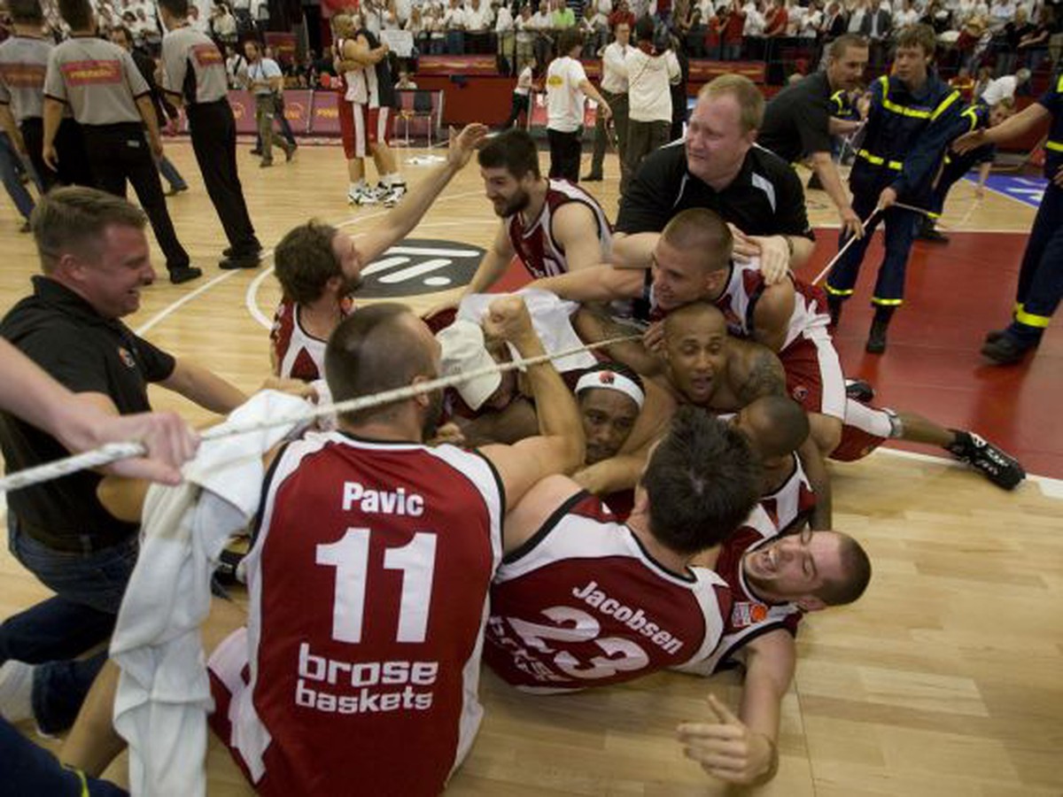 Hráči Brose Baskets Bamberg