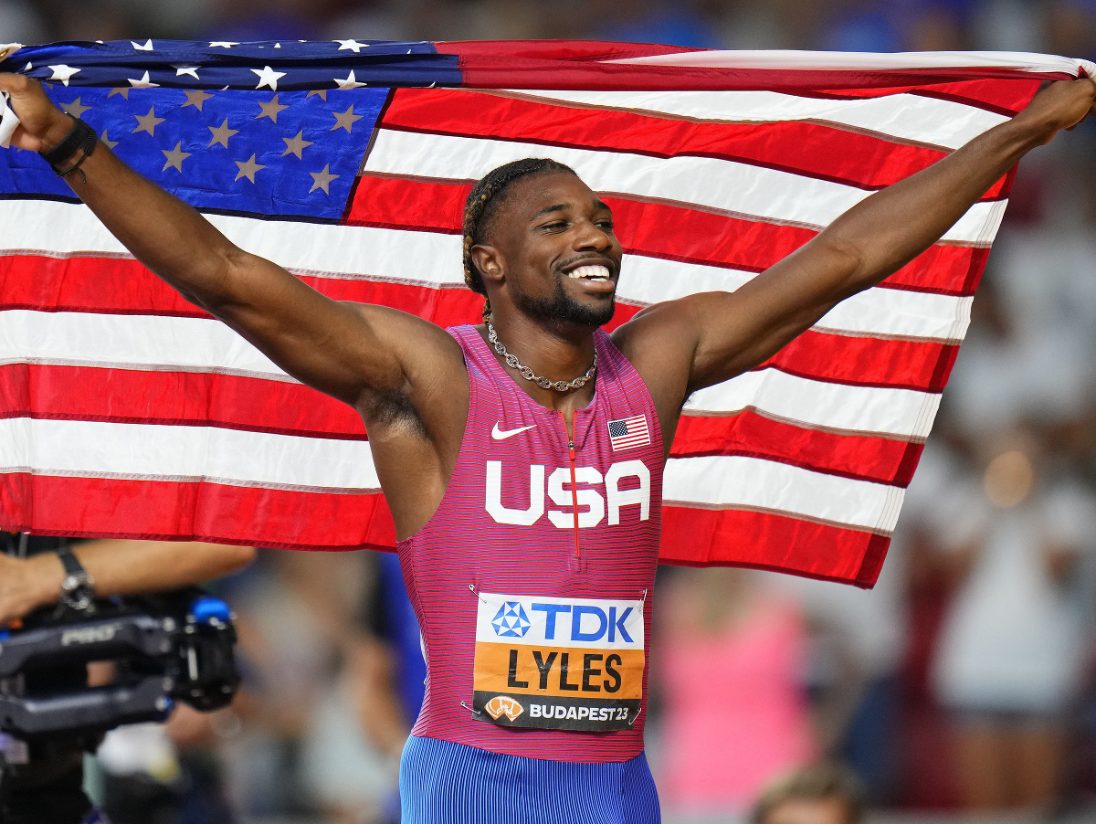 Američan Noah Lyles získal zlatú medailu v behu mužov na 200 m na MS v atletike