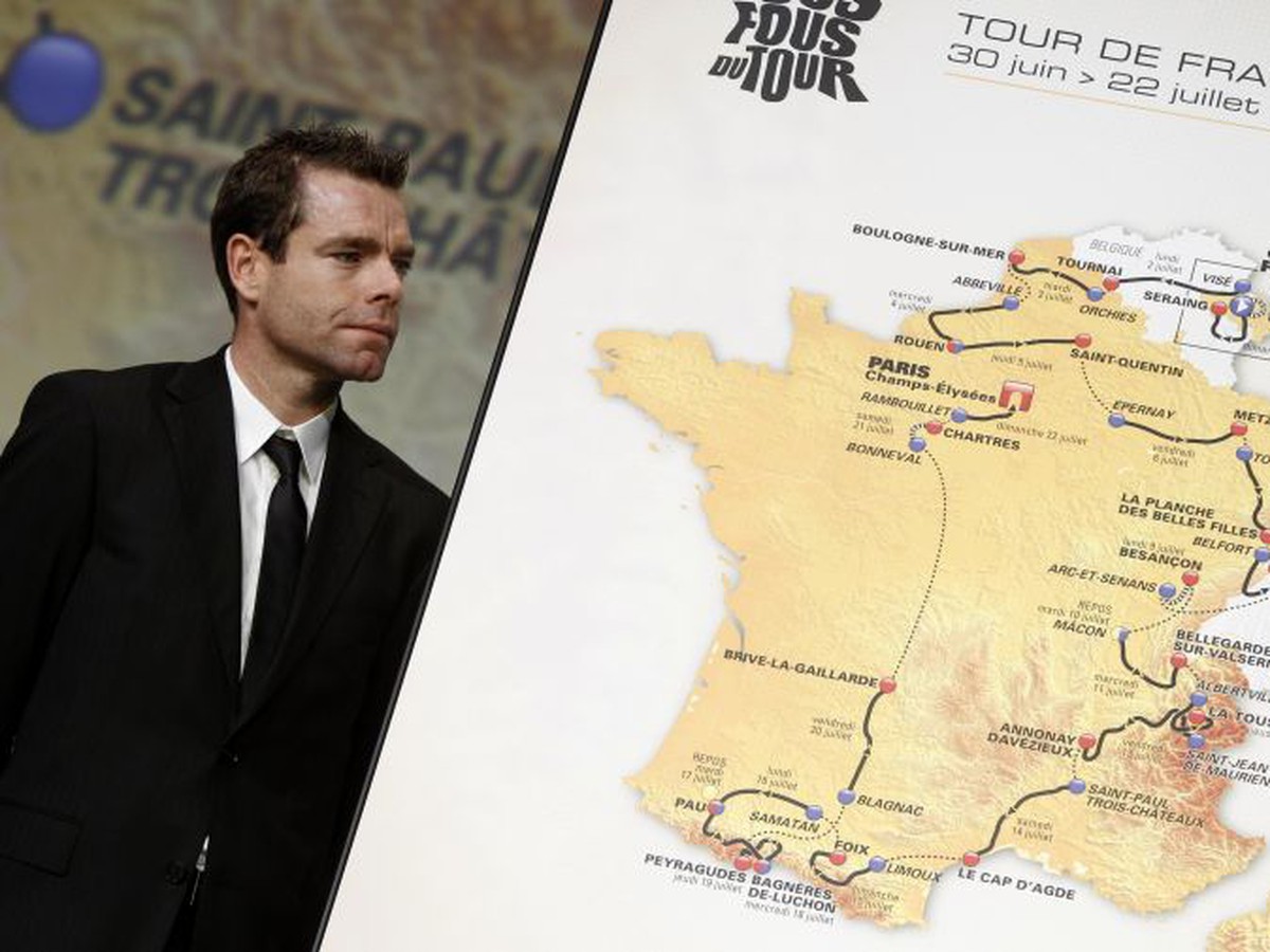 Cadel Evans a profil trate TdF 2012