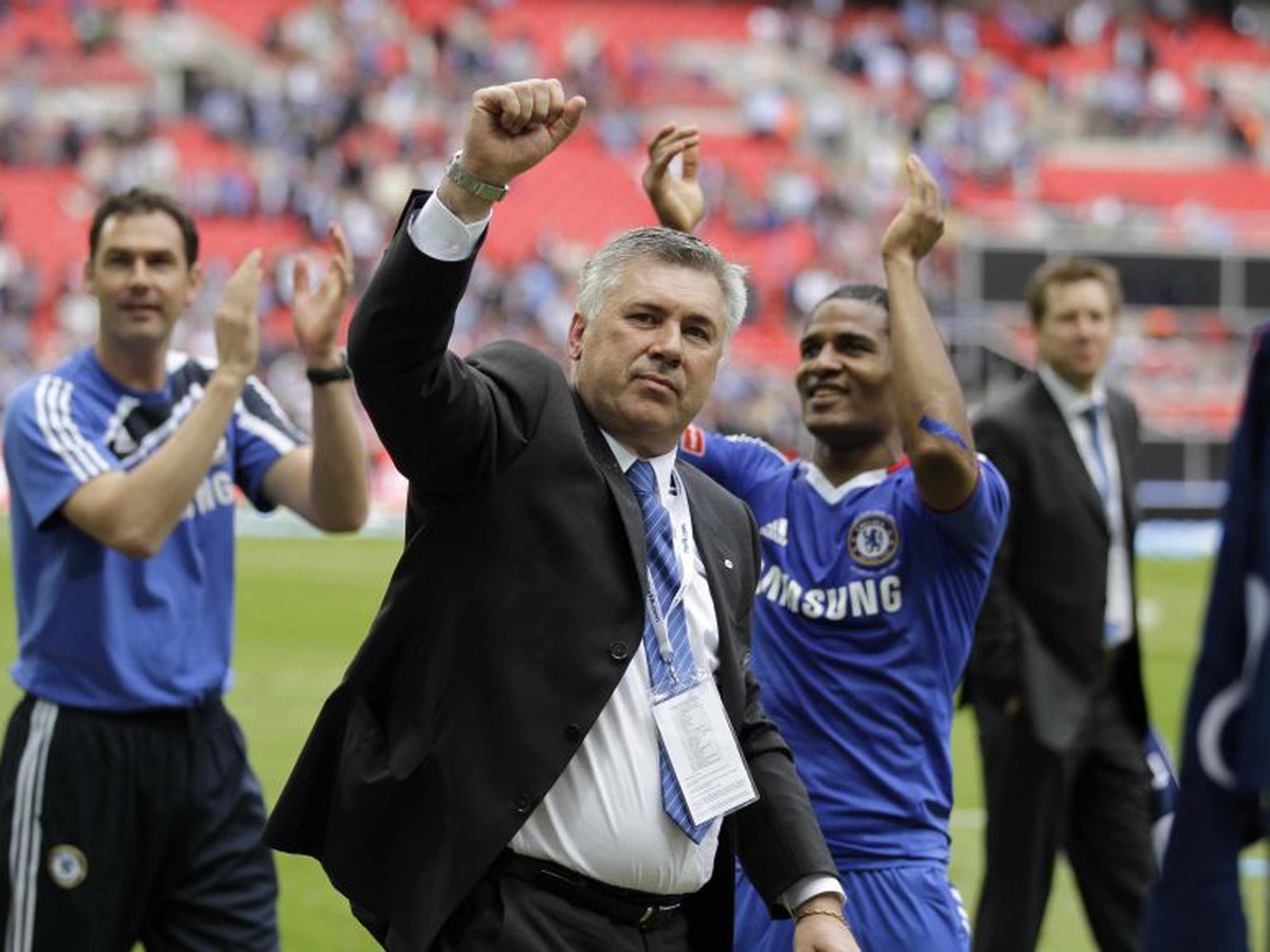 Carlo Ancelotti sa raduje zo zisku FA Cupu