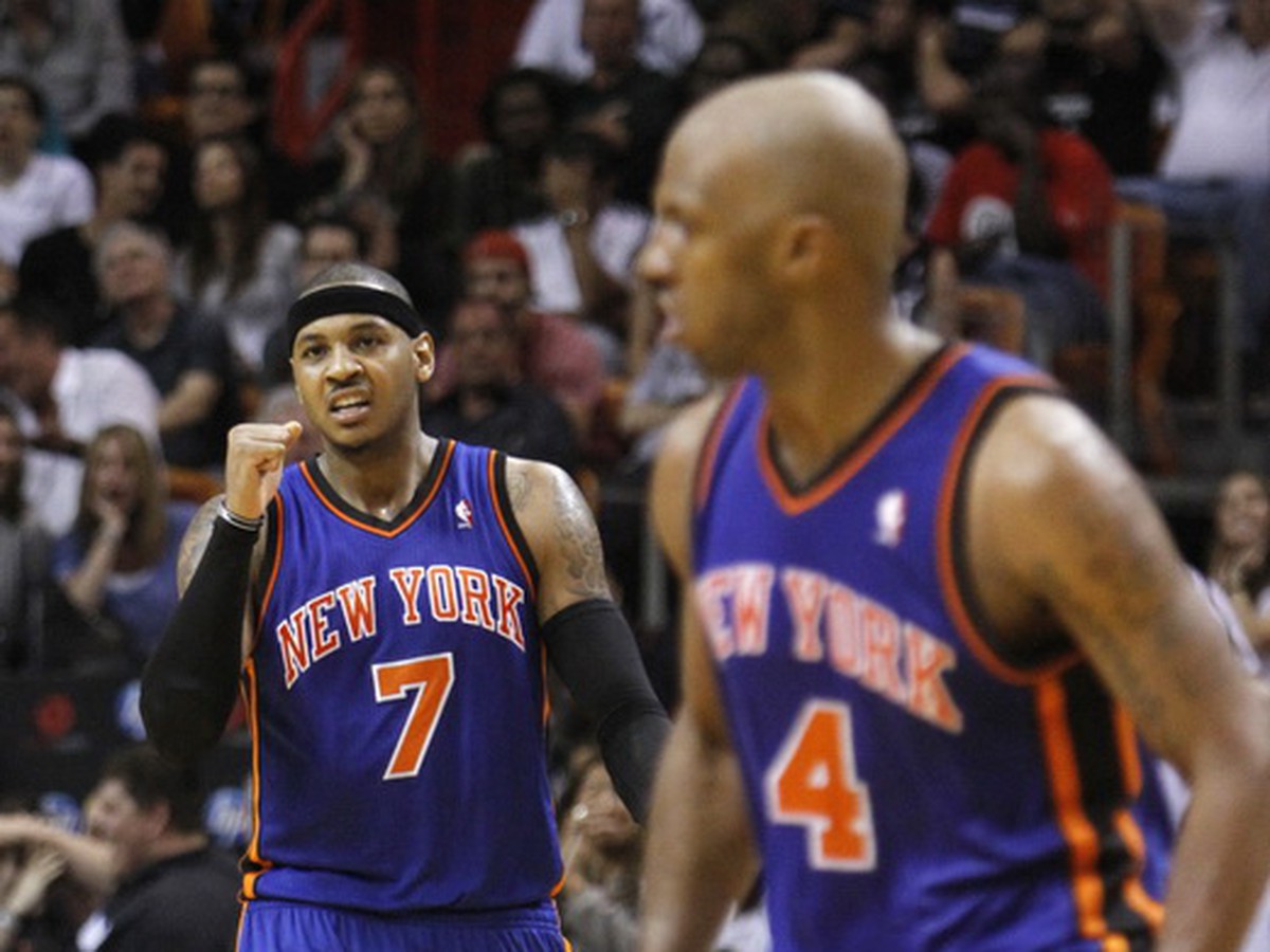 Carmelo Anthony a Chauncey Billups
