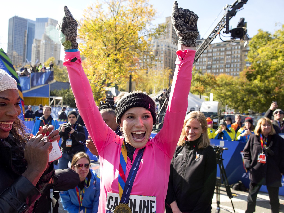 Caroline Wozniacka zvládla Newyorský maratón pod tri a pol hodiny