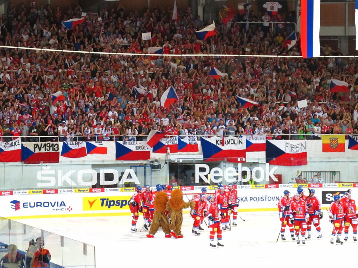 Česká radosť po výhre nad Rusmi