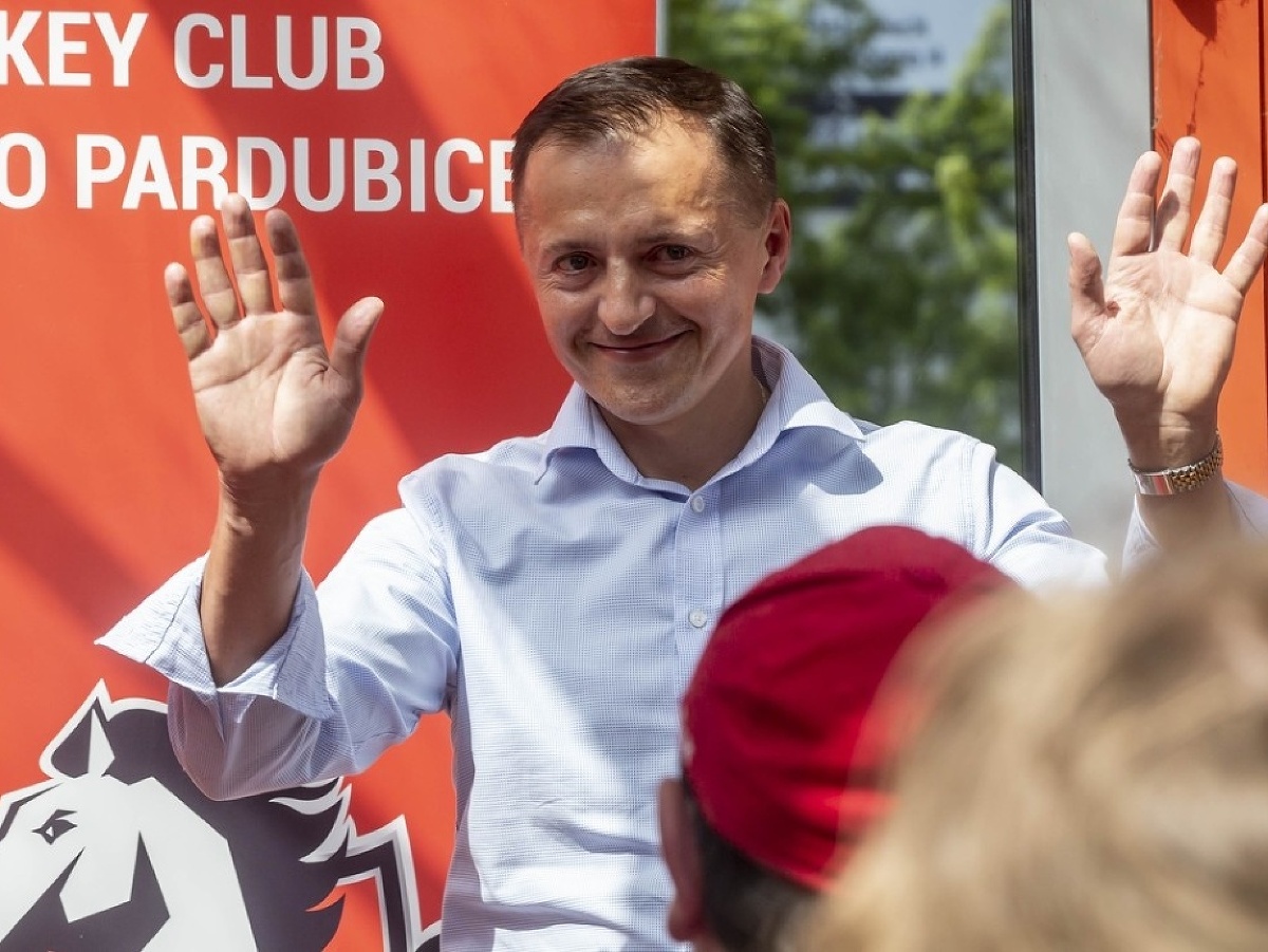 Majiteľ HC Dynamo Pardubice Petr Dědek má ambiciózne plány