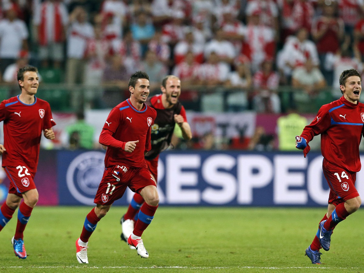 Postupová radosť Česka po triumfe nad Poľskom