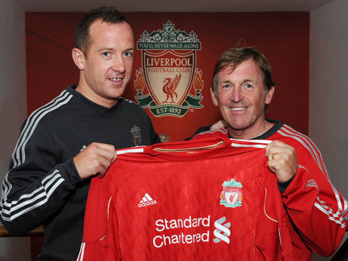 Charlie Adam s trénerom Dalglishom