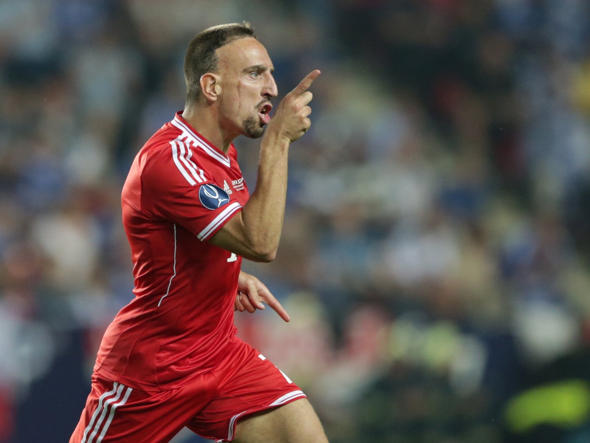 Autor vyrovnávajúceho gólu Franck Ribéry