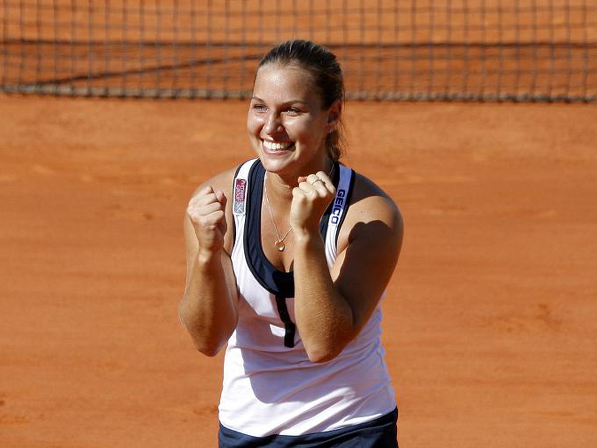 Večne usmiata Dominika Cibulková
