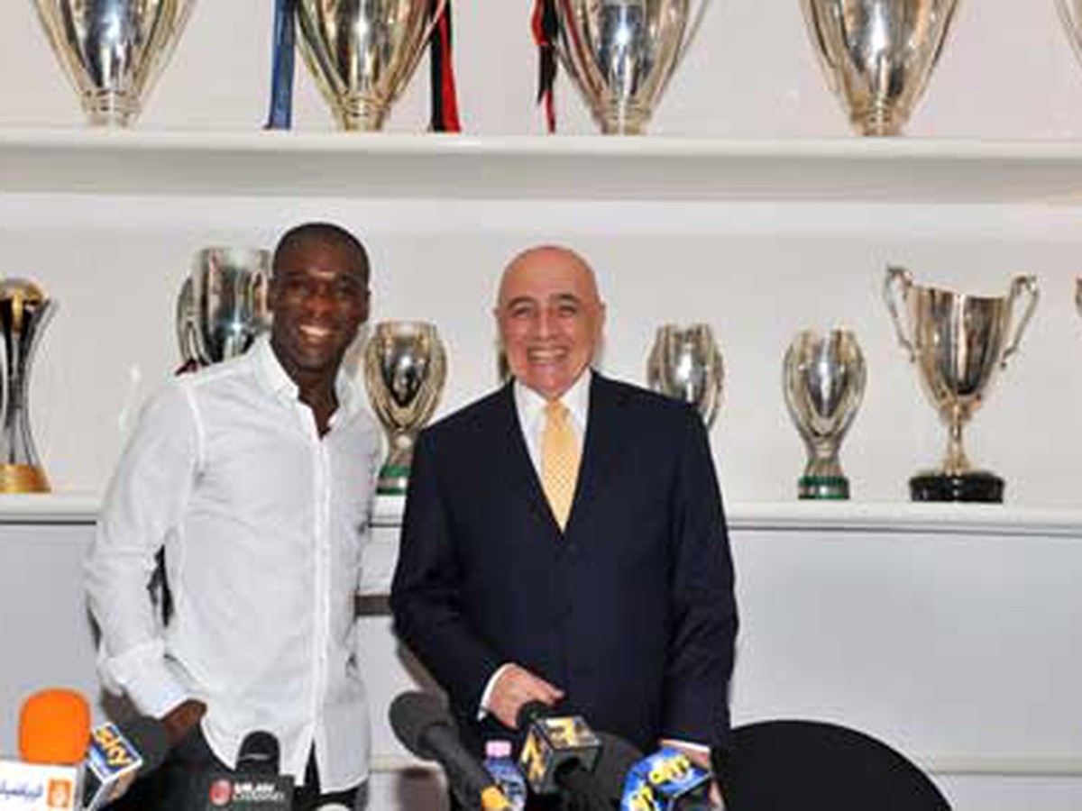 Clarence Seeoderf a Adriano Galliani