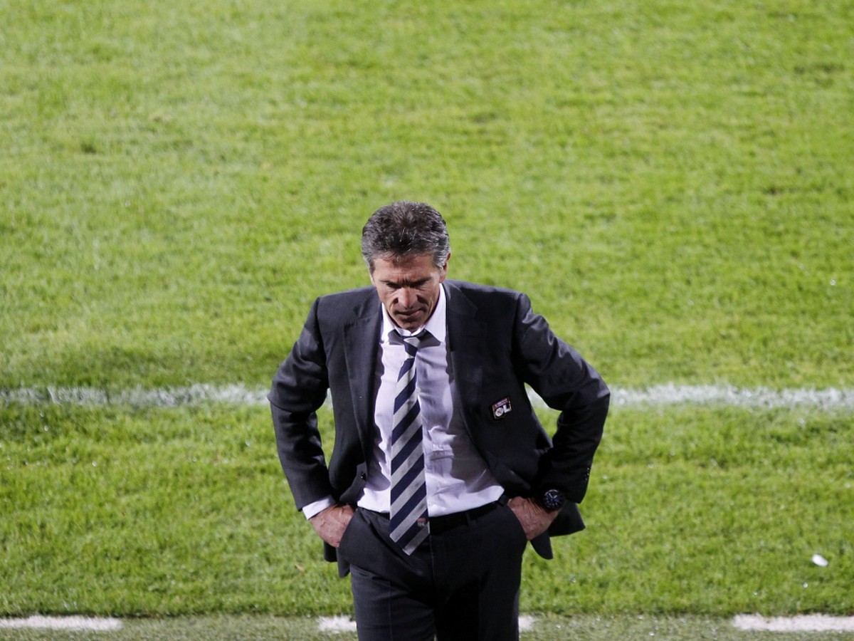 Tréner Lyonu Claude Puel 