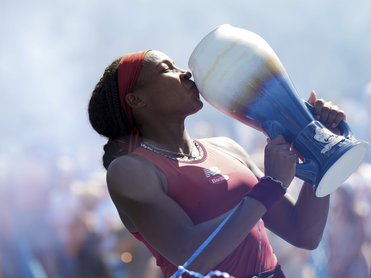 Americká tenistka Cori Gauffová sa stala víťazkou turnaja WTA v Cincinnati