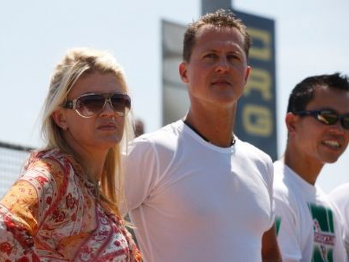 Corinna Schumacherová a Michael Schumacher