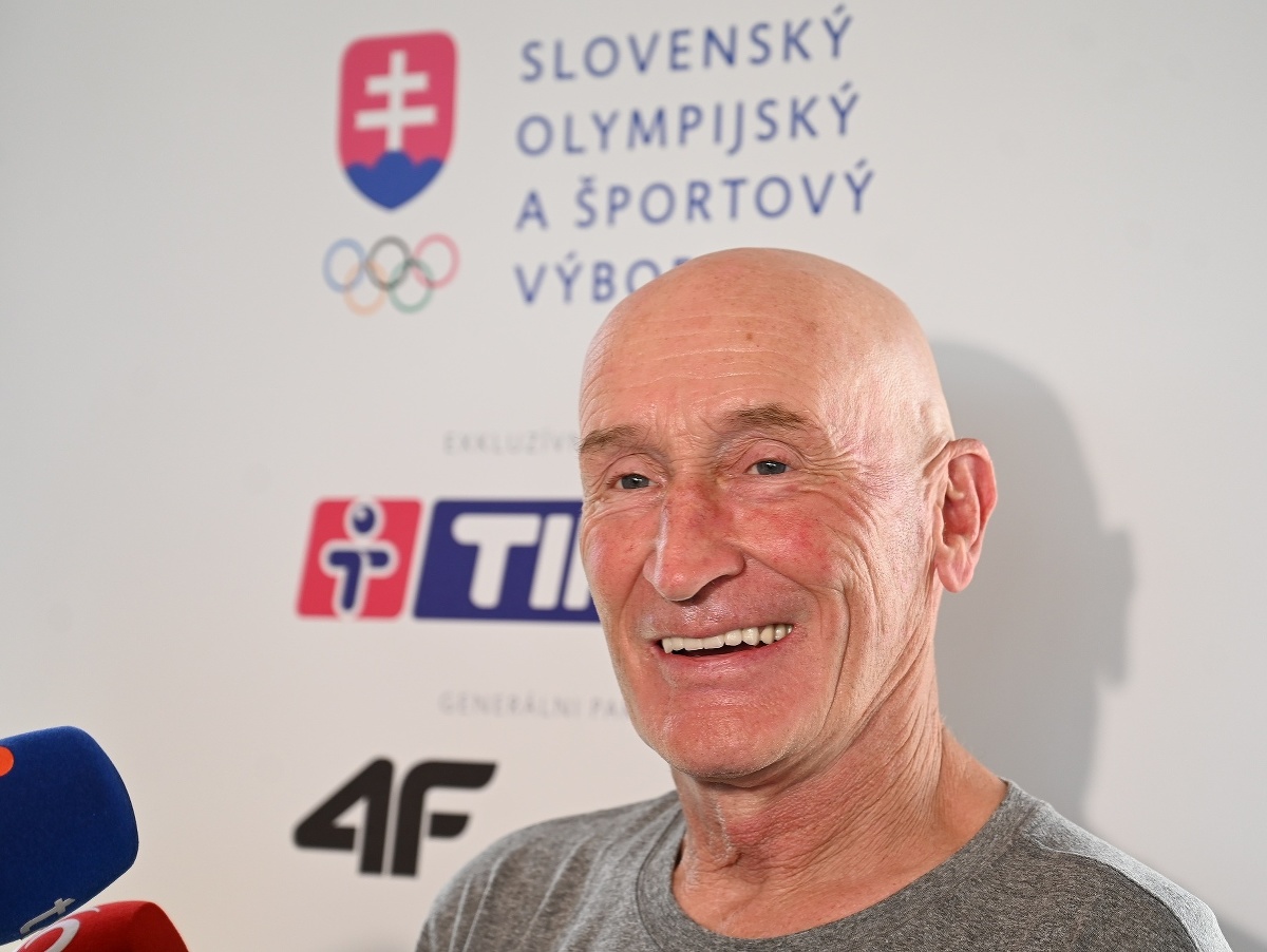 Na snímke tréner slovenskej hokejovej reprezentácie Craig Ramsay