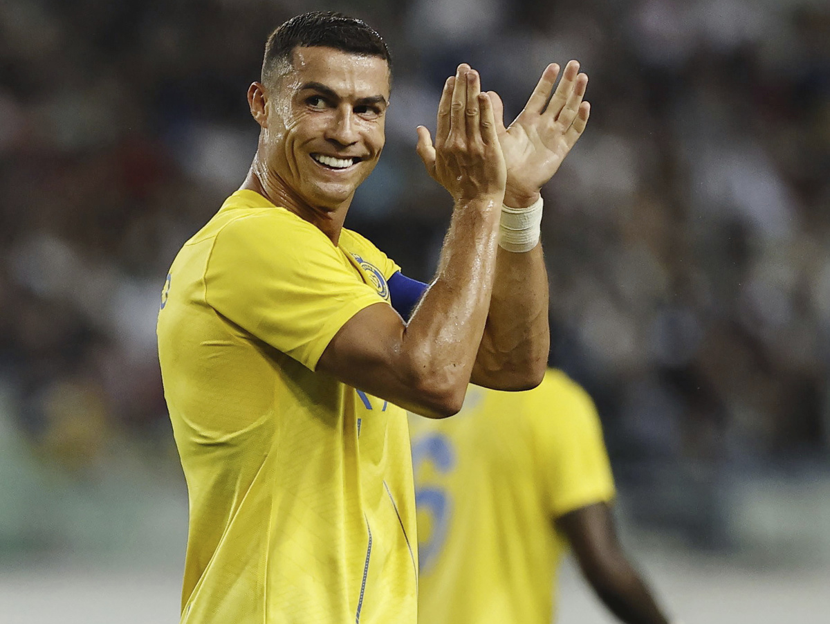 Cristiano Ronaldo v drese saudskoarabského Al-Nassr