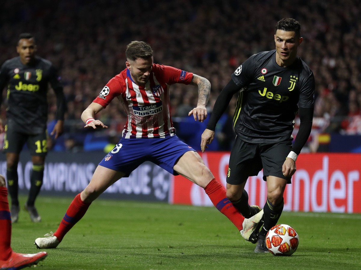 Saúl Níguez a Cristiano Ronaldo