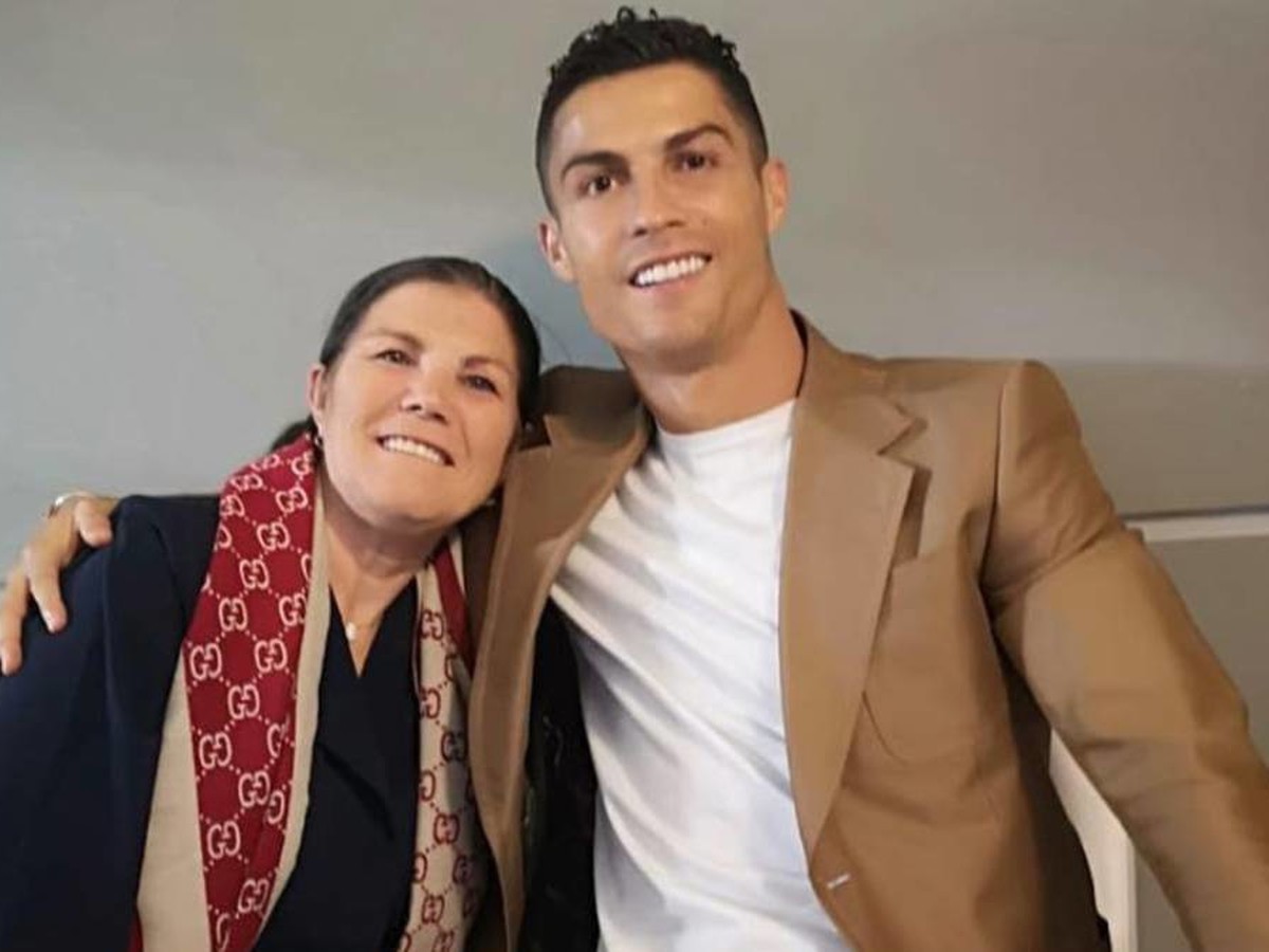 Cristiano Ronaldo s matkou Dolores Aveiro