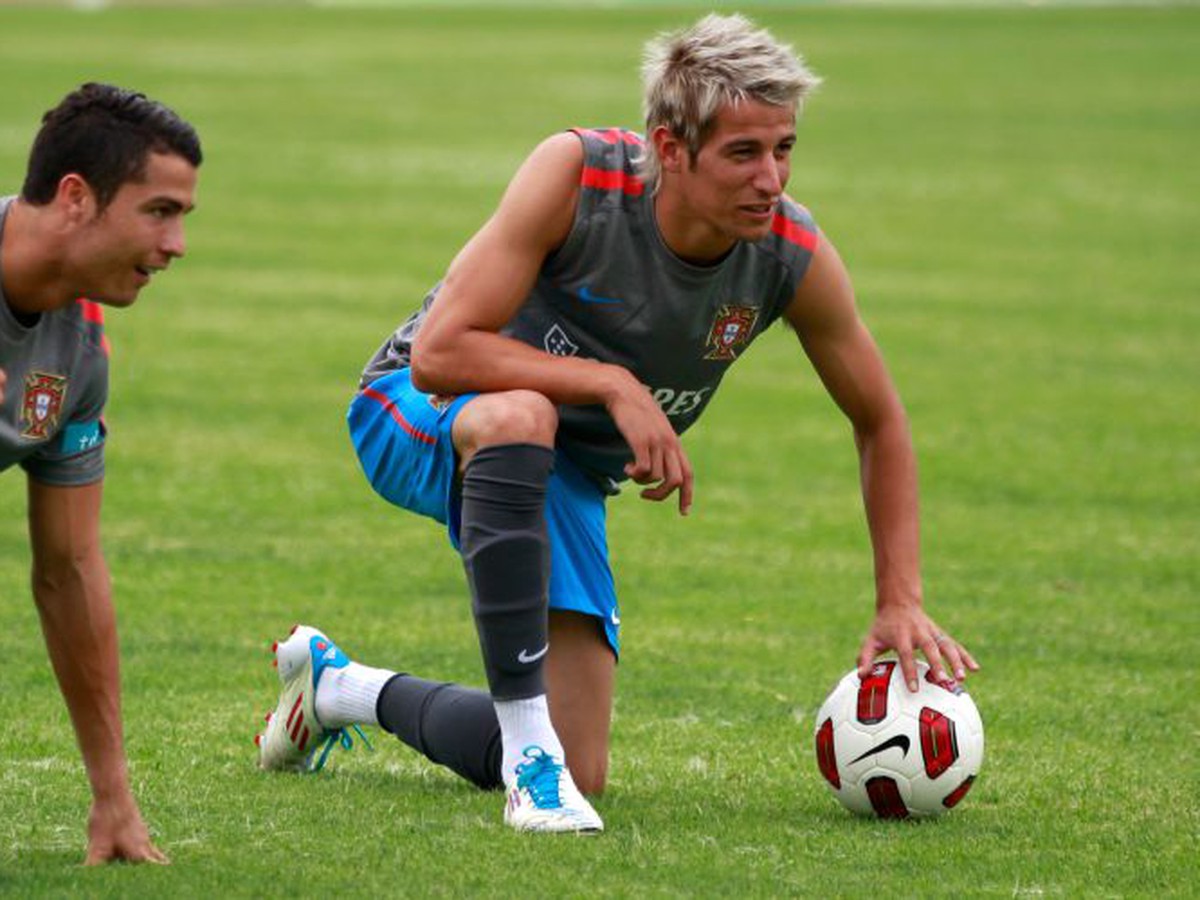 Cristiano Ronaldo a Fabio Coentrao v portugalskej reprezentácii