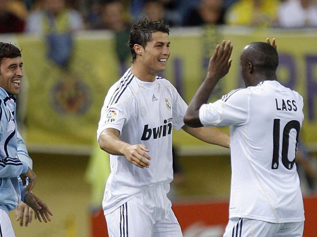 Cristiano Ronaldo a Lassana Diara