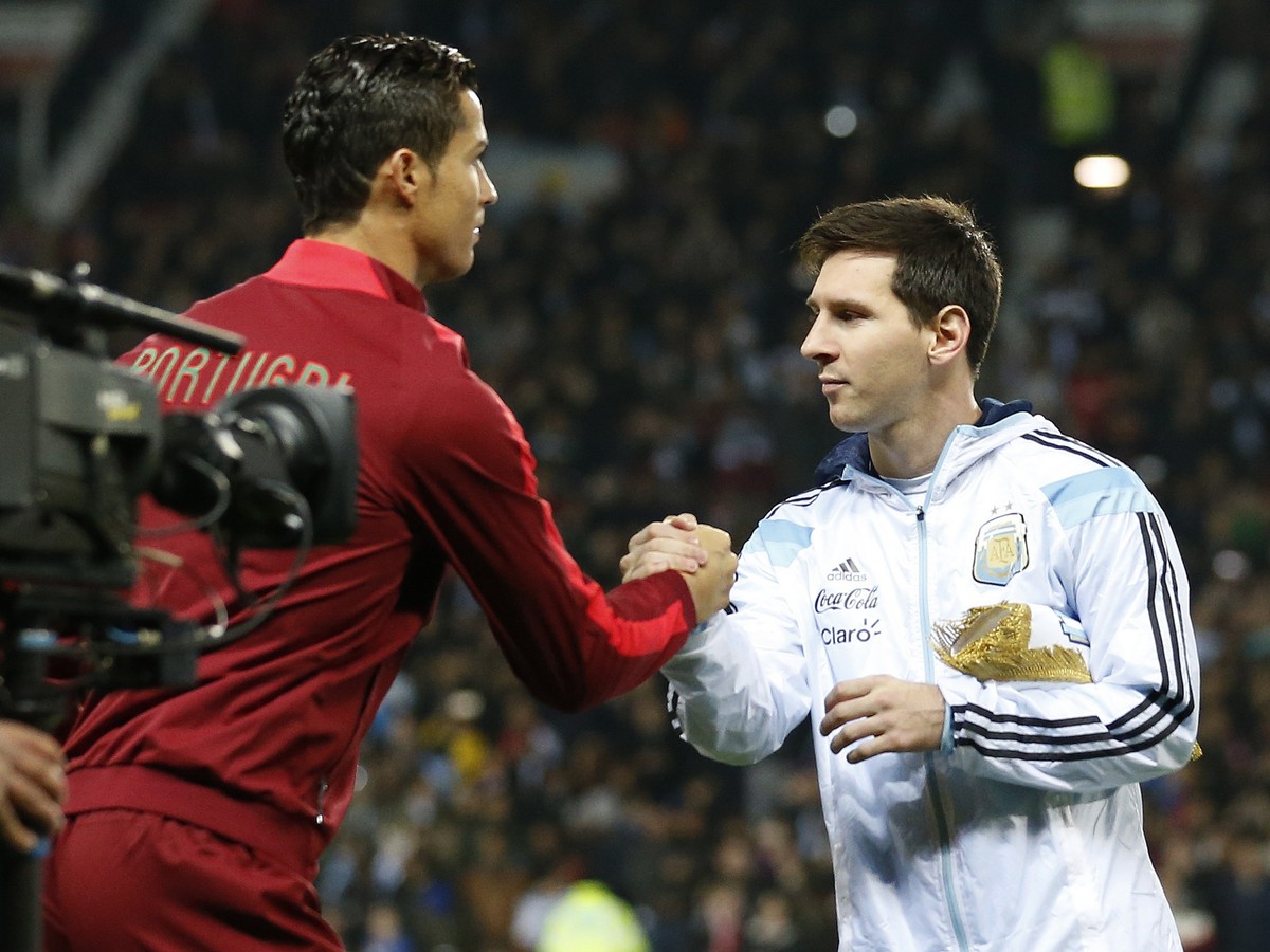 Cristiano Ronaldo a Lionel Messi