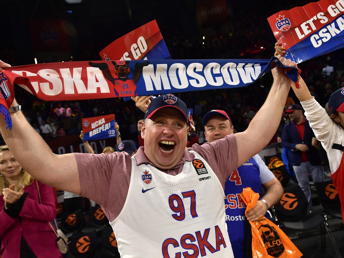 Fanúšikovia CSKA Moskva