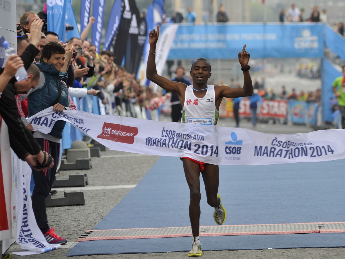 Joel Maina Mwangi zvíťazil v 9. ročníku ČSOB Bratislava Marathon.