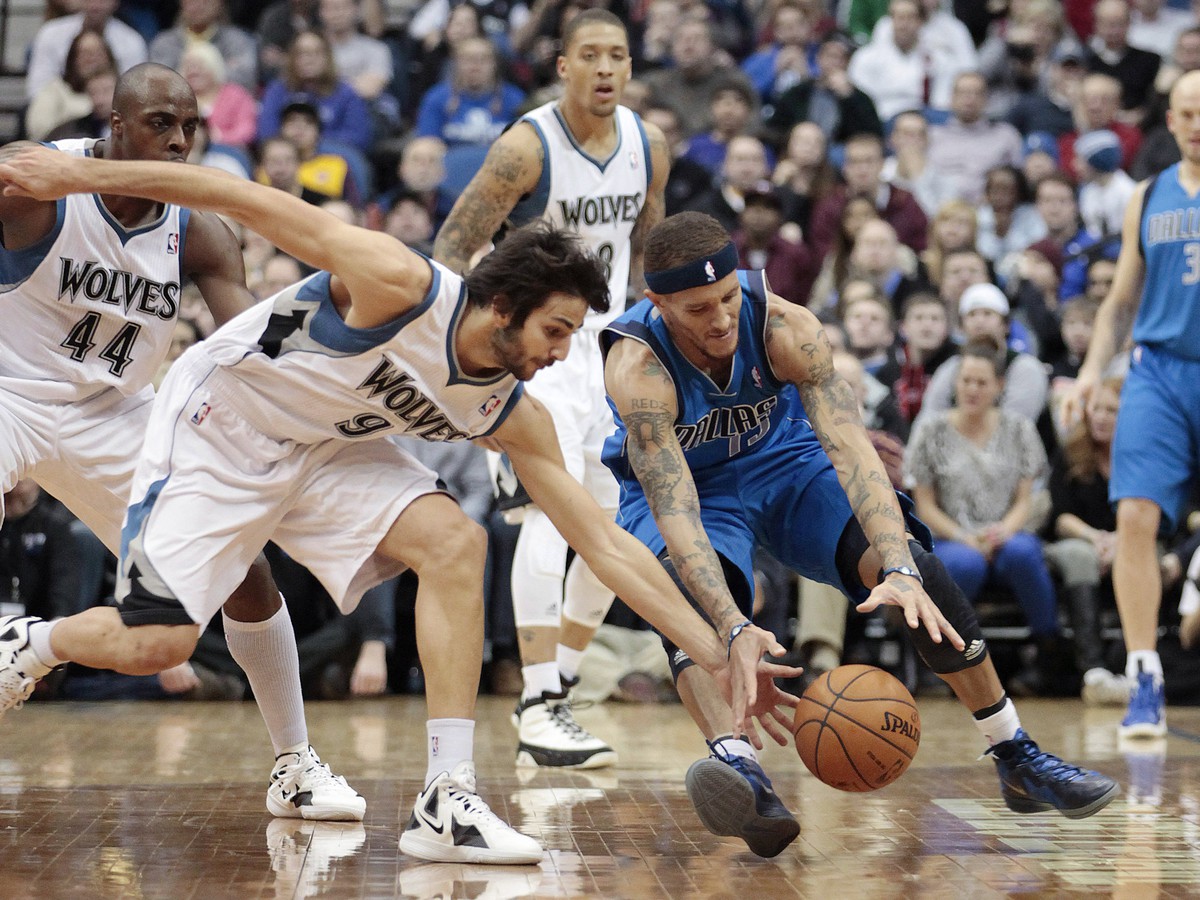Ricky Rubio a Delonte West