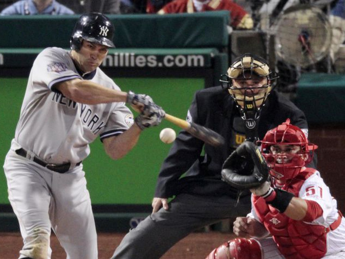 Johnny Damon pri odpale