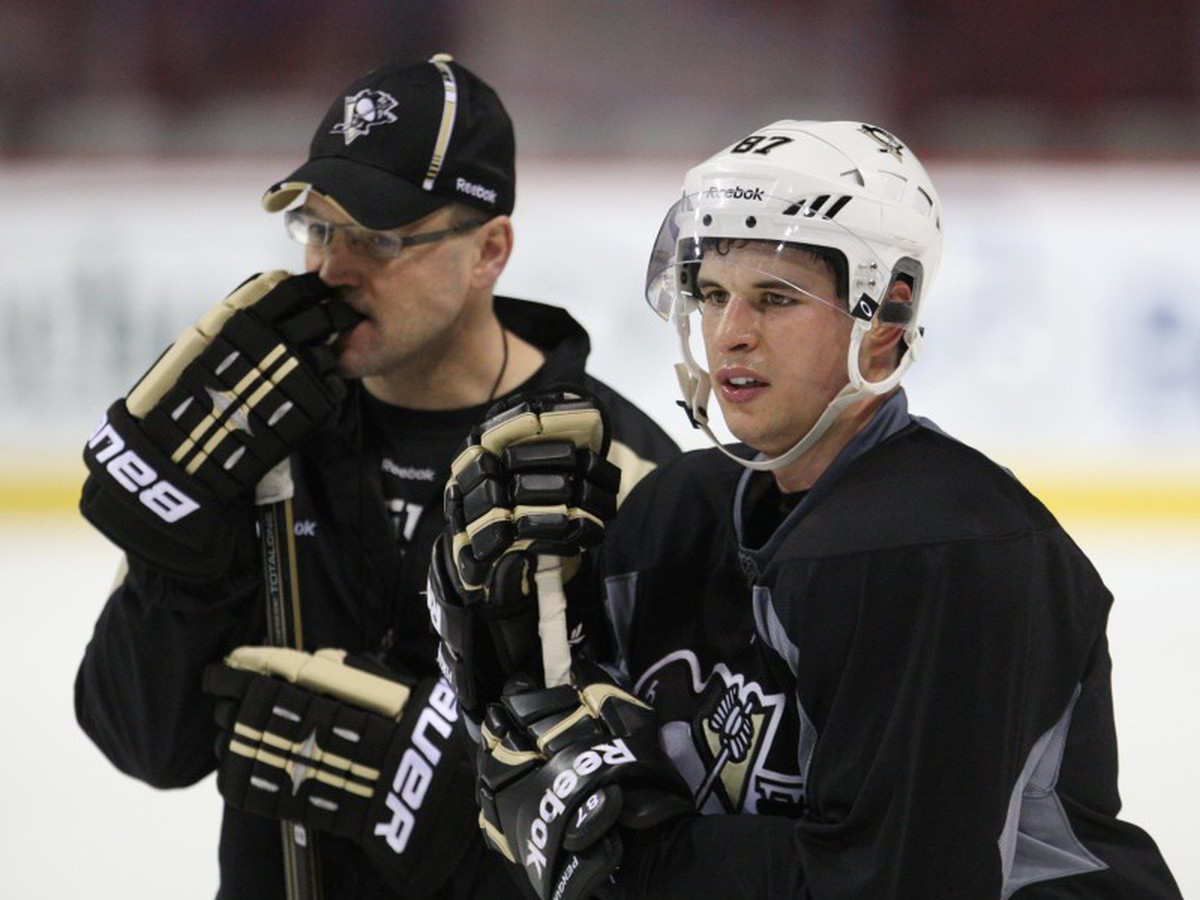 Dan Bylsma a Sidney Crosby