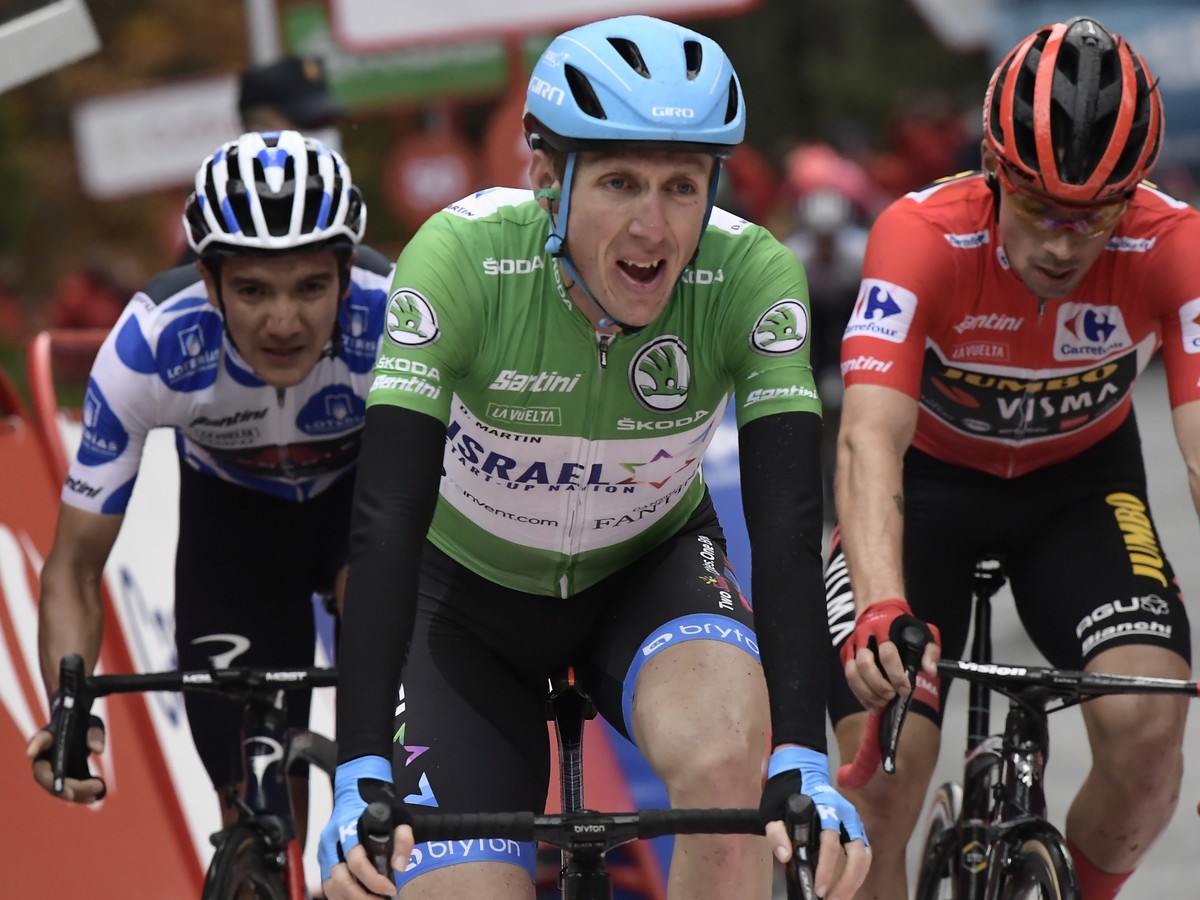 Írsky cyklista Dan Martin z tímu Israel Start-Up Nation víťazí v 3. etape 75. ročníka pretekov Vuelta 
