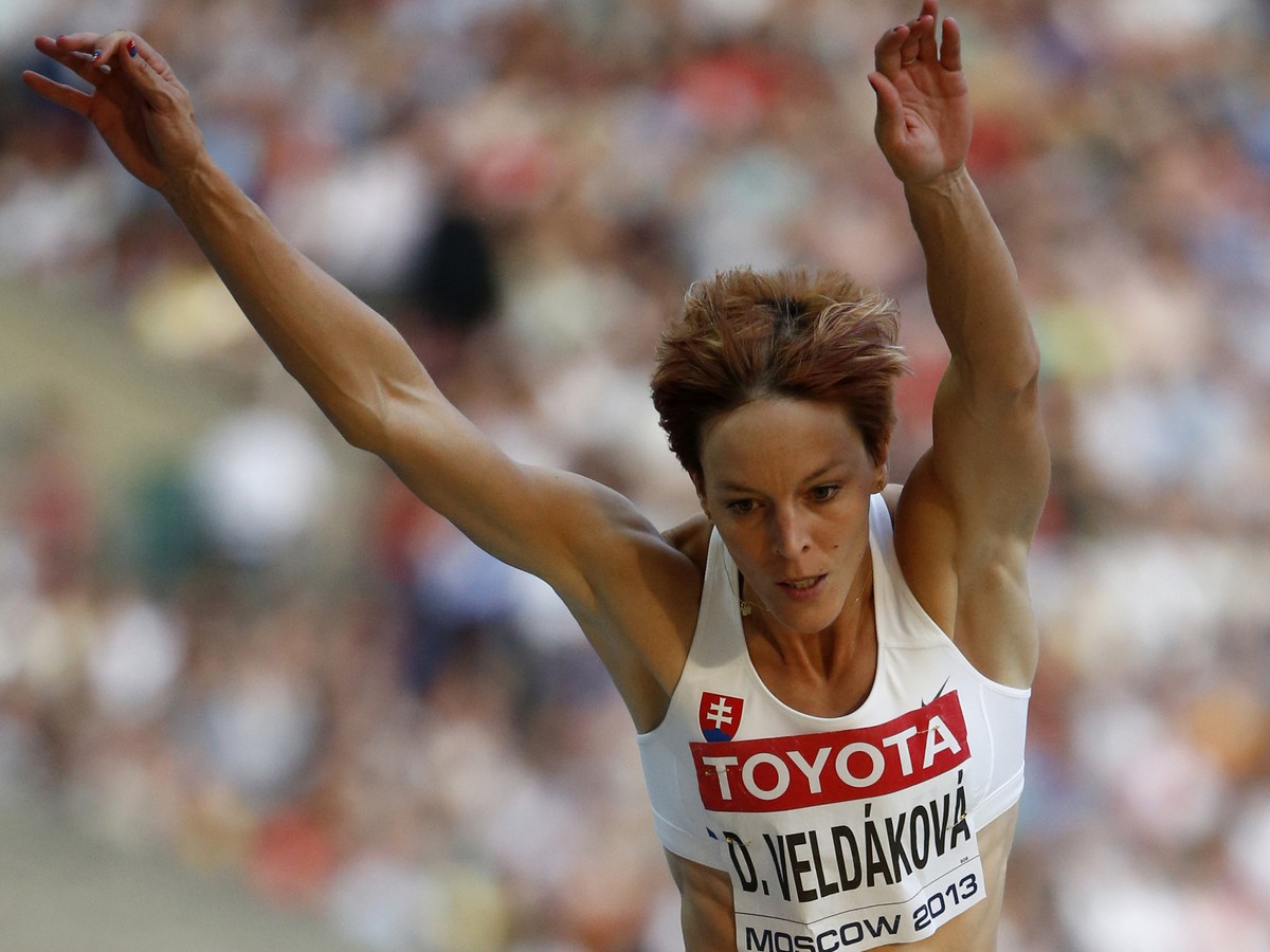 Dana Velďáková počas nedávnych majstrovstvách sveta v Moskve