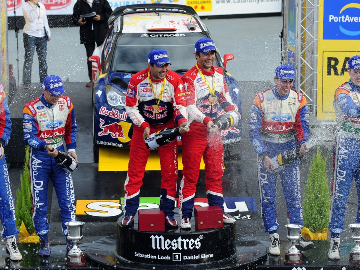Daniel Elena a Sebastien Loeb 