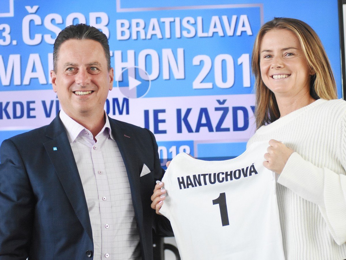 Daniela Hantuchová je ambasádorkou 13. ročníka ČSOB Bratislava Marathonu