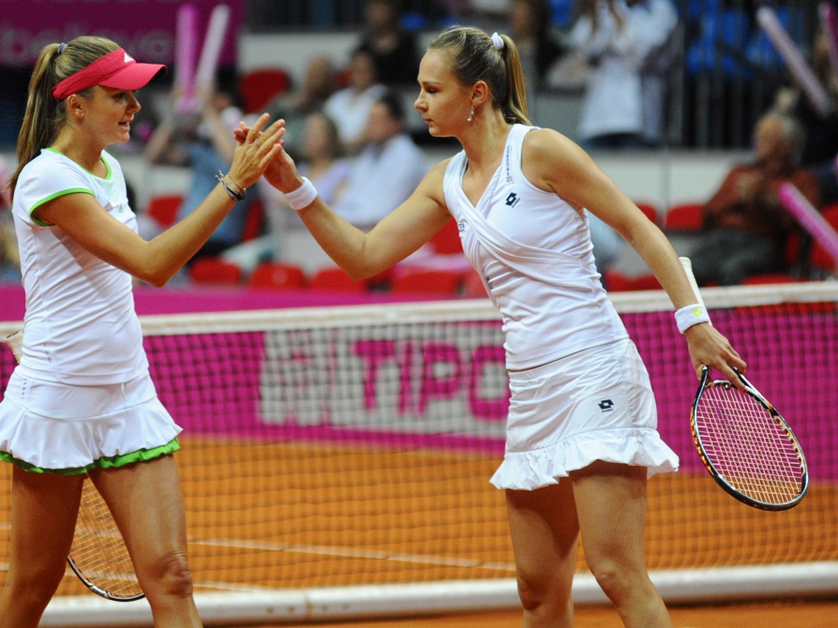 Daniela Hantuchová a Magdaléna Rybáriková 