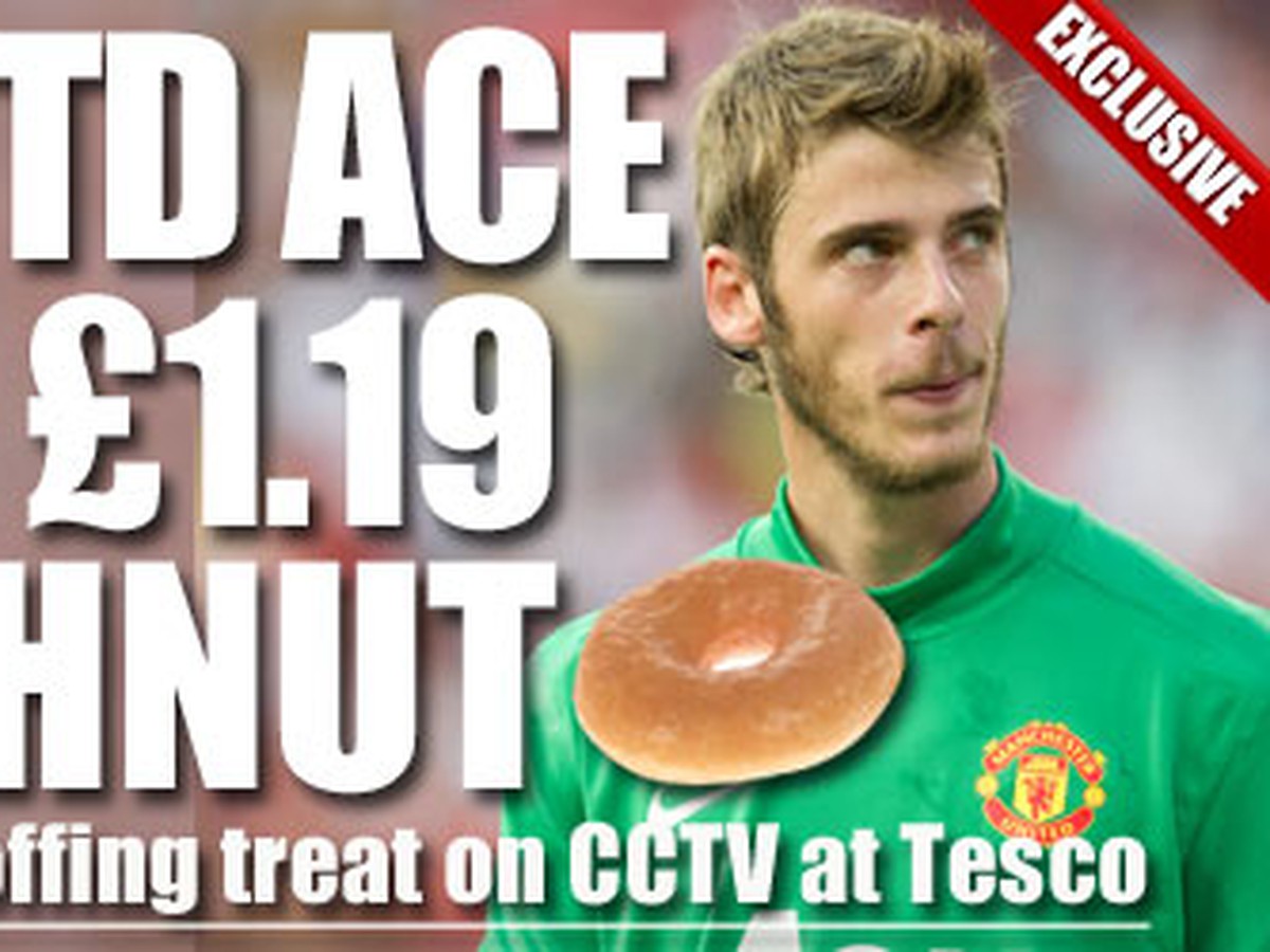 David de Gea na titulke The Sun