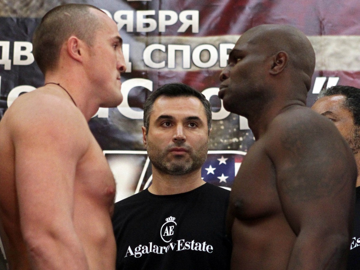Denis Lebedev a James Toney