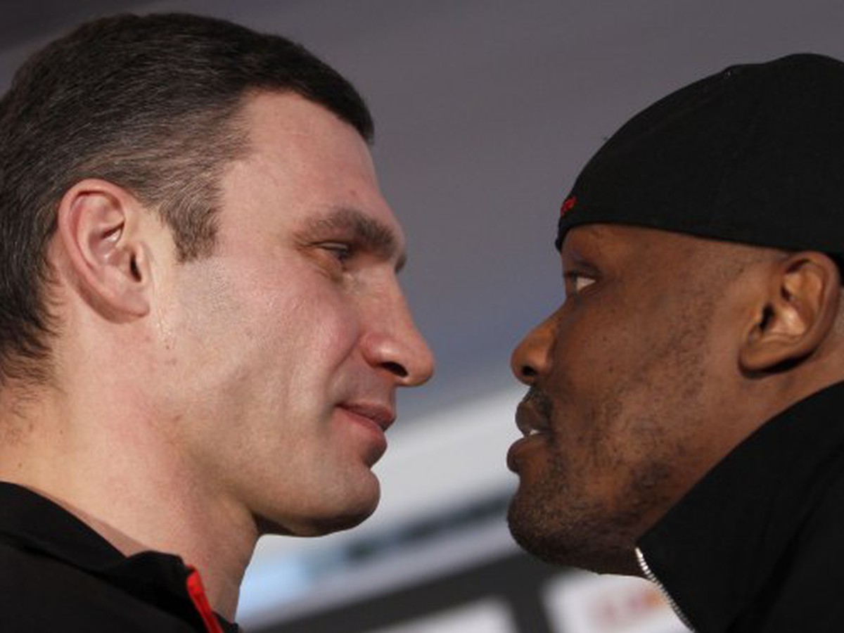 Vitalij Kličko a Dereck Chisora