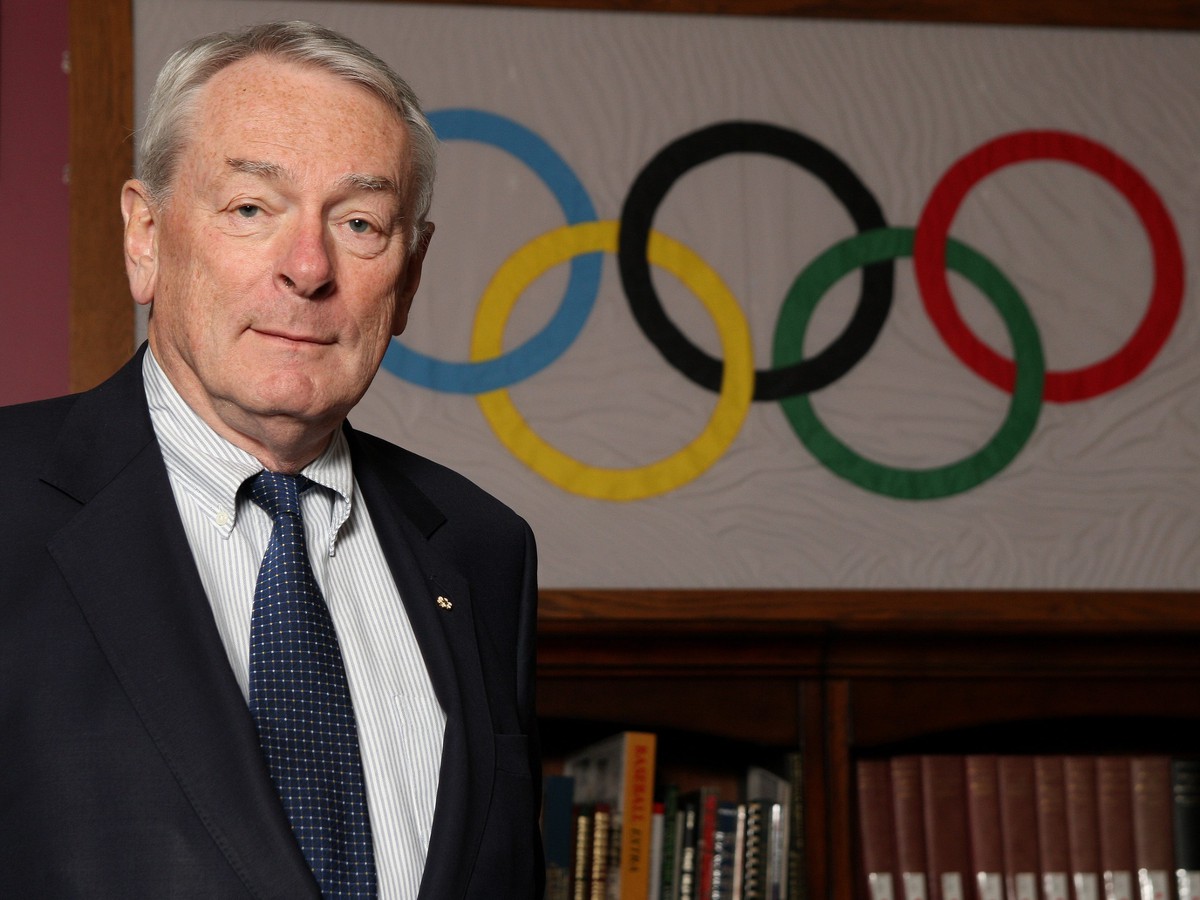 Dlhoročný člen Medzinárodného olympijského výboru (MOV) Dick Pound