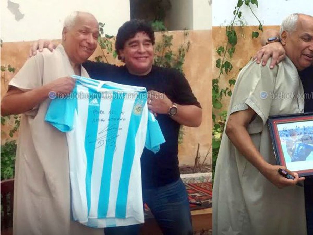 Ali bin Nasir a Diego Maradona
