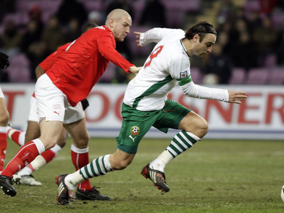 Dimitar Berbatov v bulharskom drese - už história