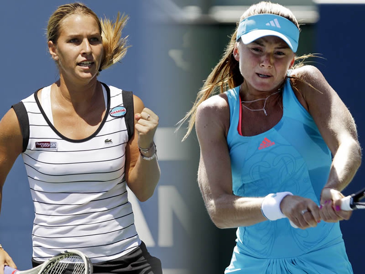 Dominika Cibulková a Daniela Hantuchová