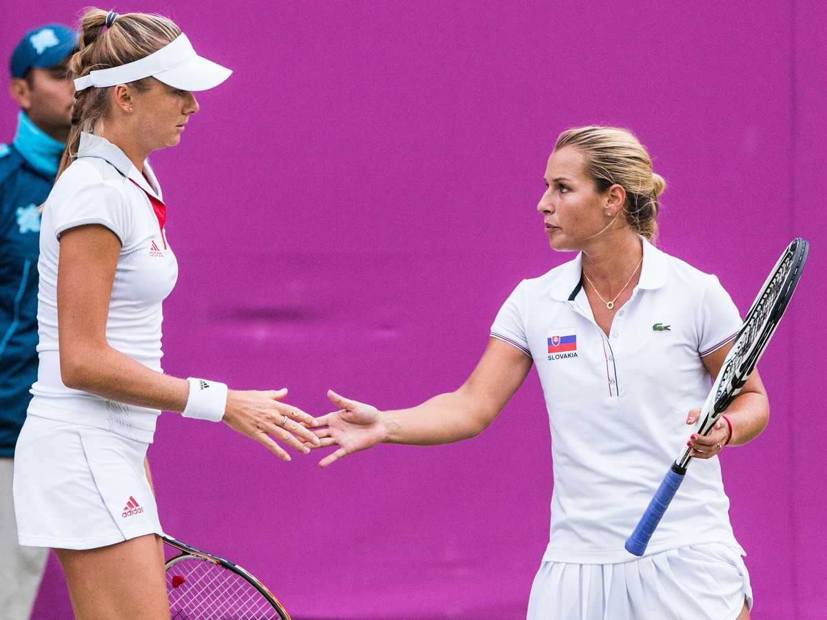 Daniela Hantuchová a Dominika Cibulková
