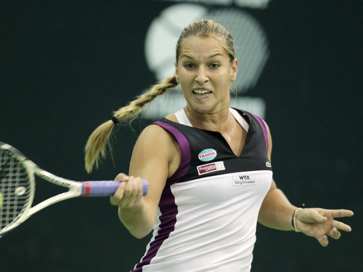 Dominika Cibulková počas moskovského finále