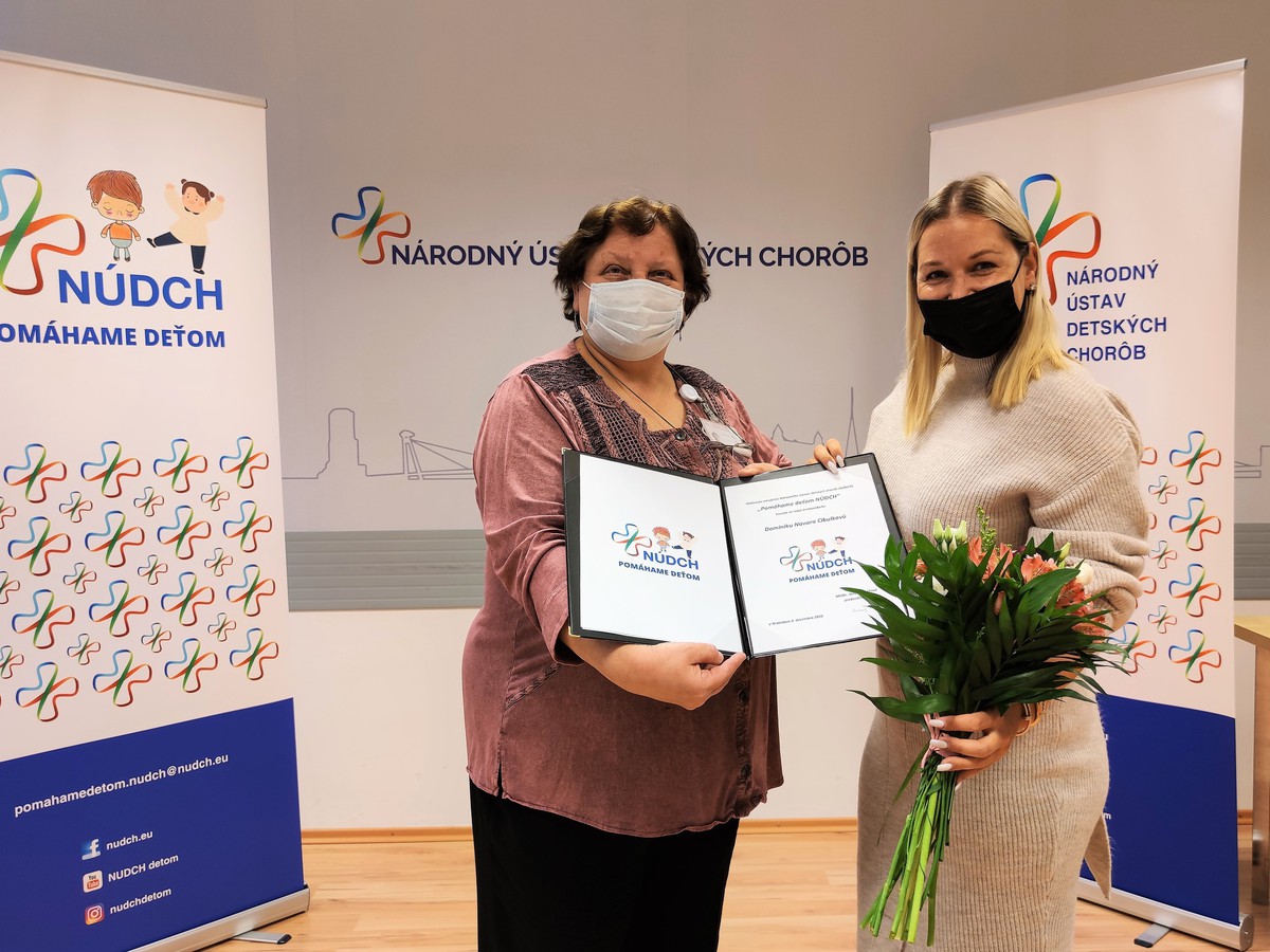 Dominika Cibulková sa stala ambasádorkou Občianskeho združenia Pomáhame deťom NÚDCH