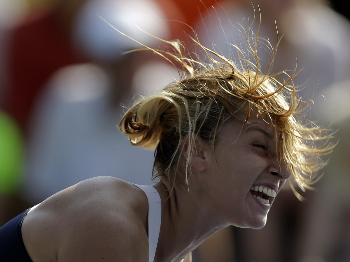 Mladá americká tenistka Catherine Bellisová v noci vyradila na US Open Dominiku Cibulkovú