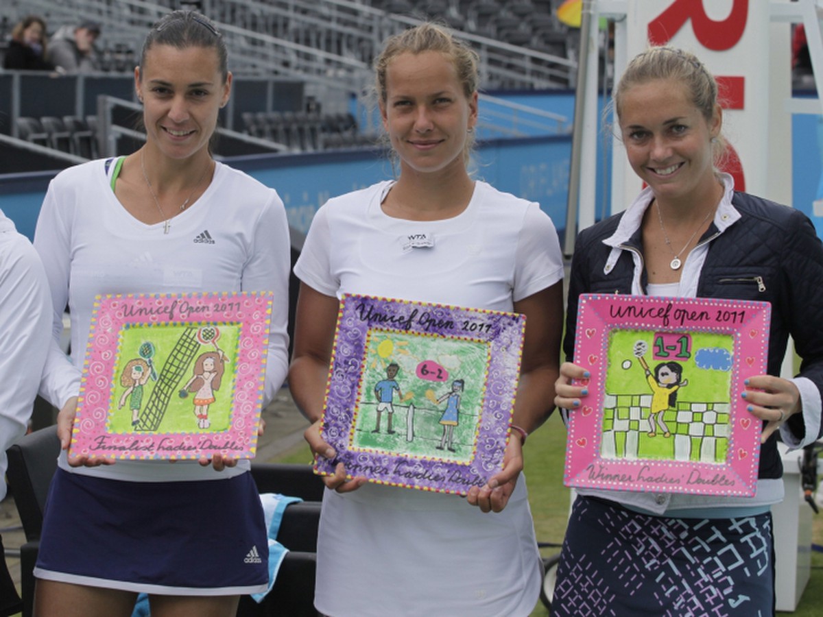 Dominika Cibulková a Flavia Pennettová 