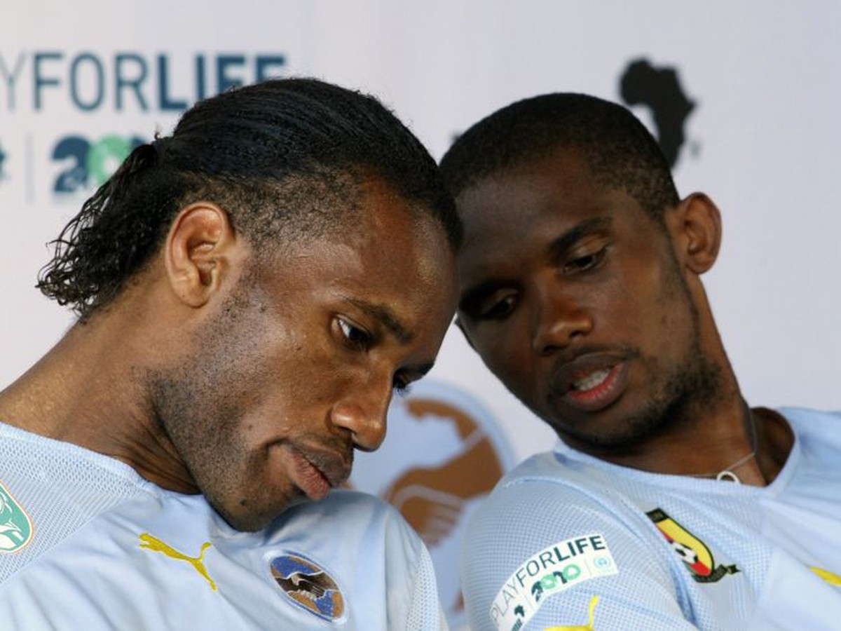 Dve ikony afrického futbalu: Drogba a Eto'o
