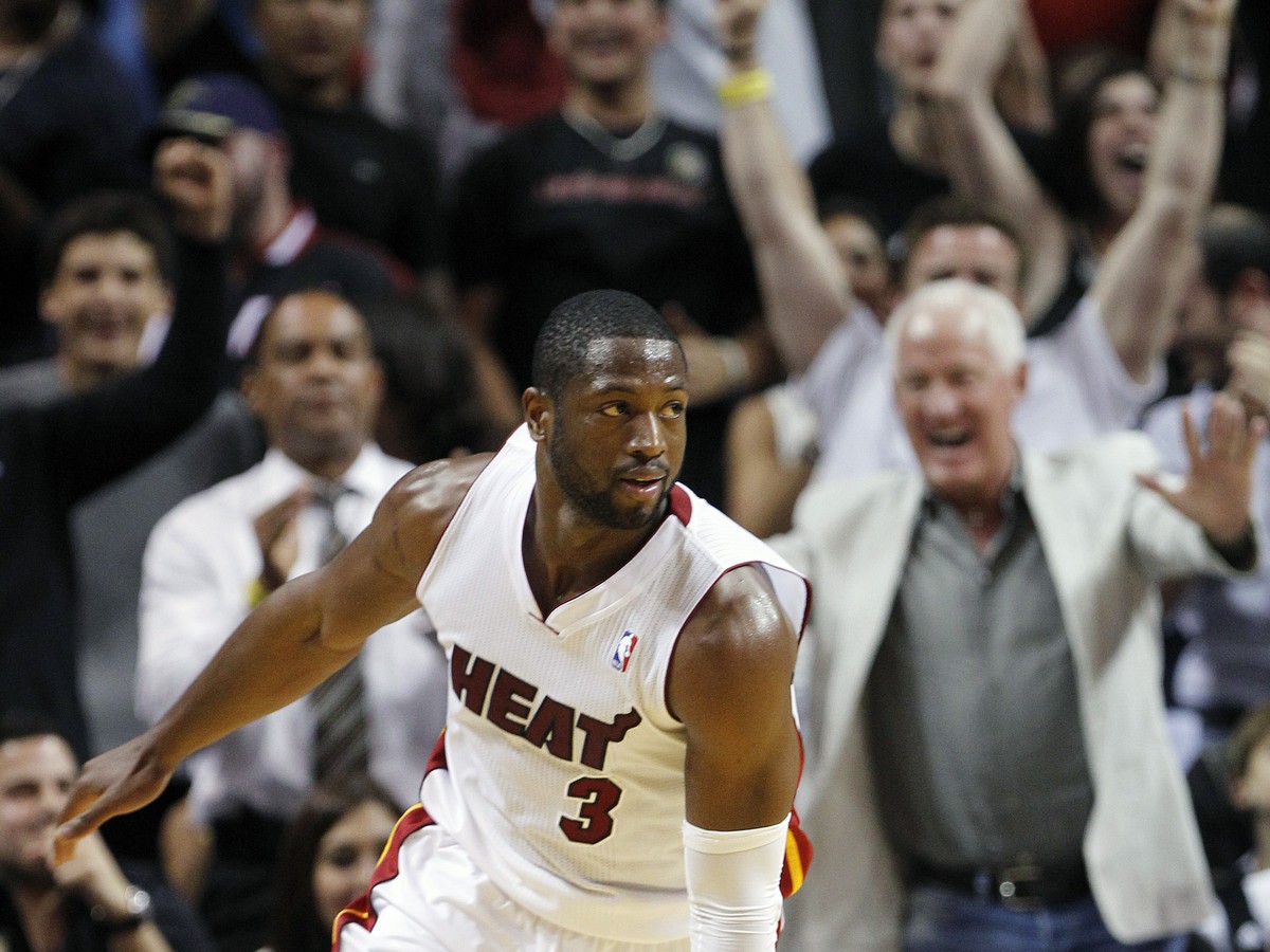 Dwyane Wade počas zápasu