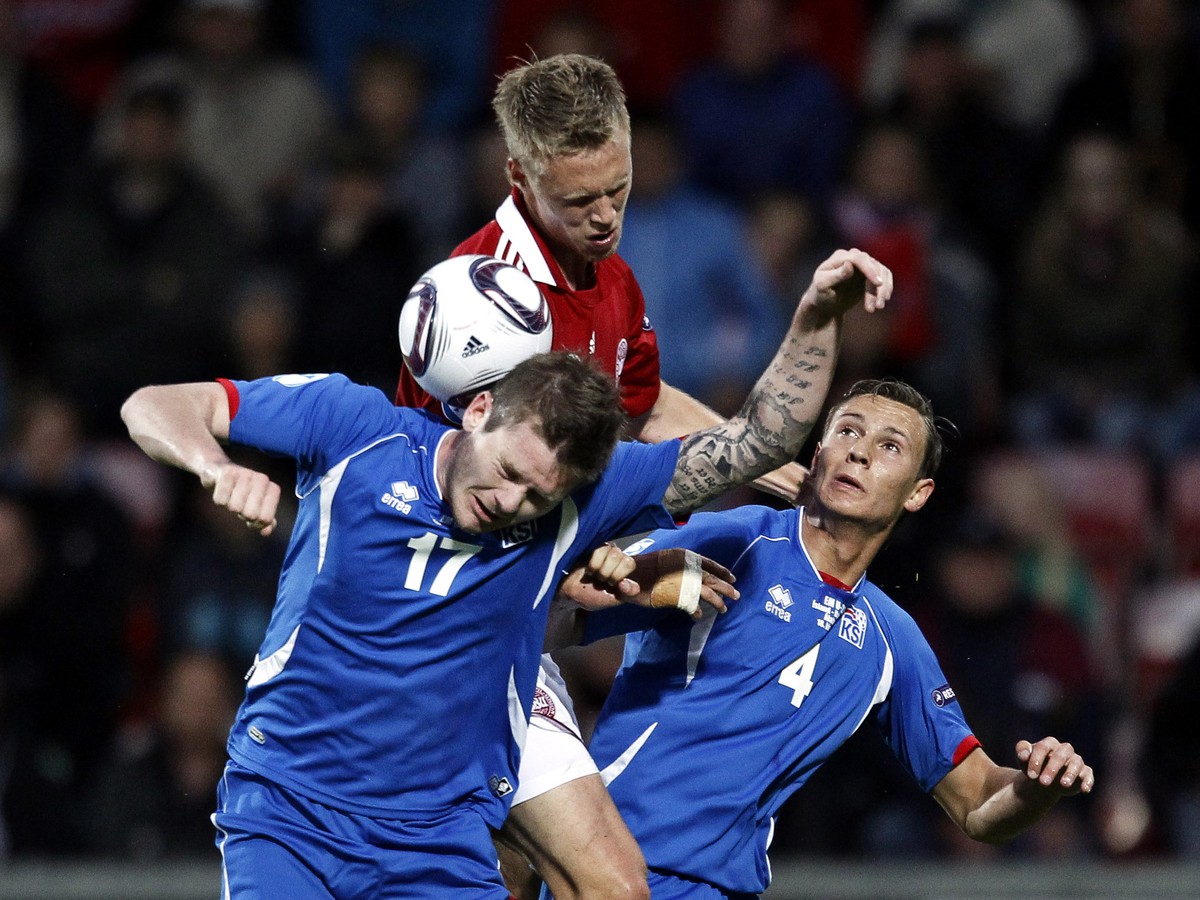 Eggert Jónsson v reprezentačnom drese