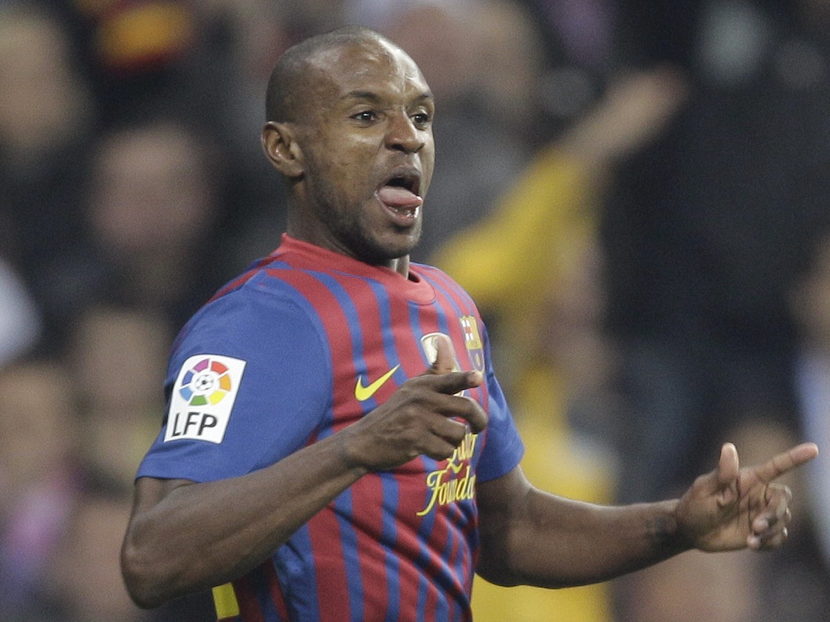 Eric Abidal v drese Barcelony